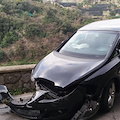 Fast and furious sulla Ravello-Castiglione: auto rischia di finire a valle, conducente miracolato [FOTO]