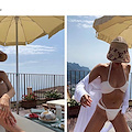 Leonie Hanne in vacanza tra Capri e Ravello: la modella tedesca innamorata della Costiera Amalfitana
