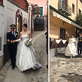 Quando l'amore per la Costa d'Amalfi supera ogni paura, sposini asiatici tra Ravello e Positano /FOTO