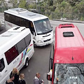 Ravello, controlli dei Vigili Urbani agli autobus turistici. Elevate prime sanzioni