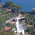 Ravello: domato l'incendio di Civita, strada riaperta /FOTO