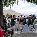 Ravello, matrimonio persiano in Costiera Amalfitana: Yalda e Arash celebrano l'amore a Villa Eva 