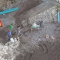 Ravello, notte di lavori a Castiglione per riqualificazione spiaggia /FOTO