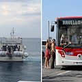 Spostarsi in Costa d'Amalfi diventa più facile con "traghetto + bus", nuovo servizio per Tramonti e Ravello