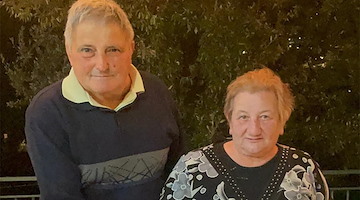 50 anni d'amore festeggiati a Ravello: auguri a Maria e Franco