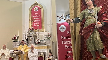 Ravello, patto di amicizia con Serrata nel nome di San Pantaleone