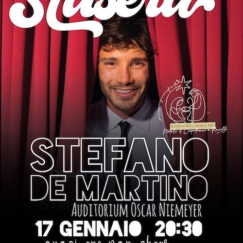 Stefano De Martino a Ravello con lo spettacolo Meglio stasera